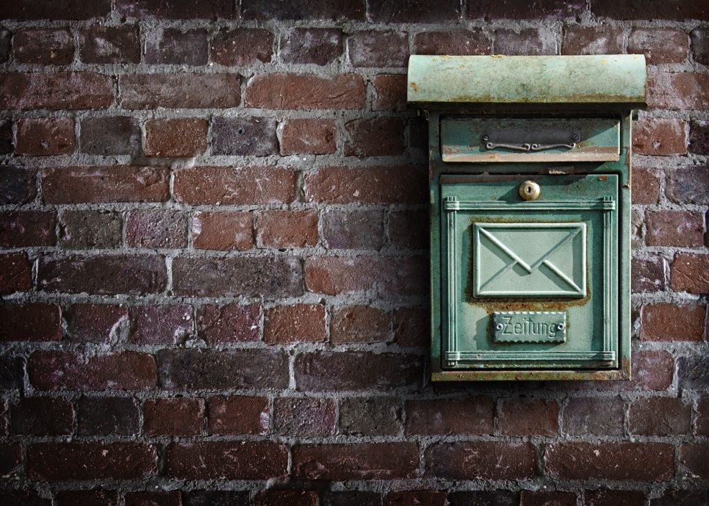 Vintage mailbox