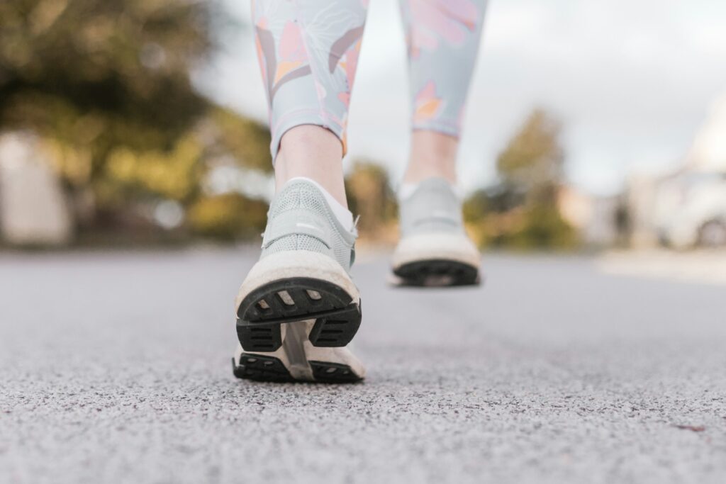 running in motion